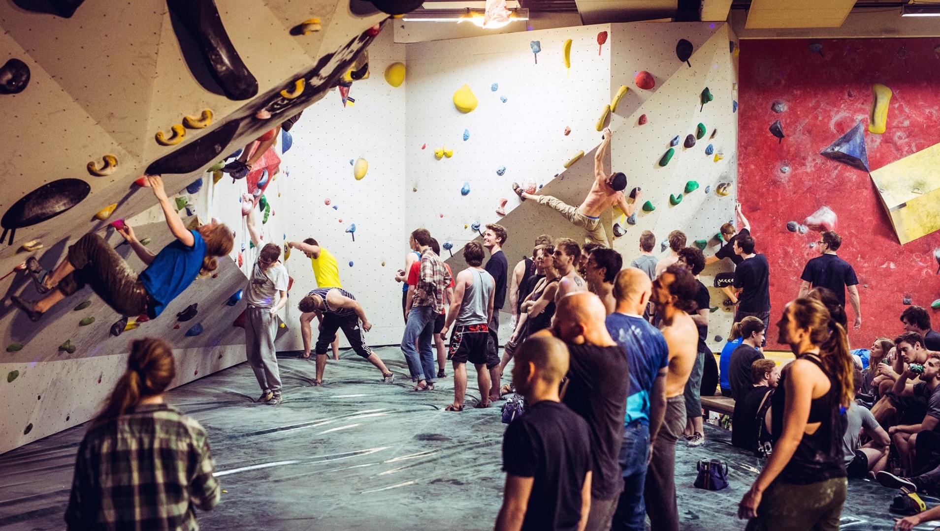 Prøv kræfter med klatring lørdag aften i Aarhus Boulders // Foto: Facebookbegivenhed