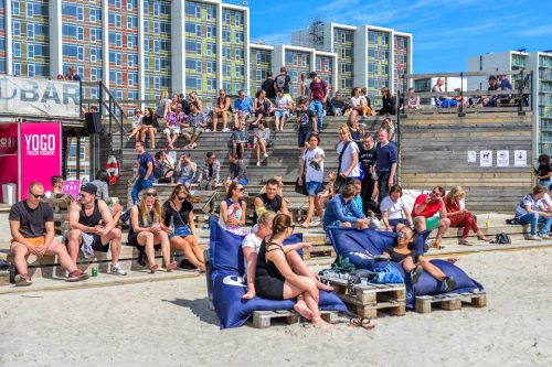 Strandbaren er åbnet, og det skal da udnyttes! // Foto: FotoTrine (vildmedfoto.dk)
