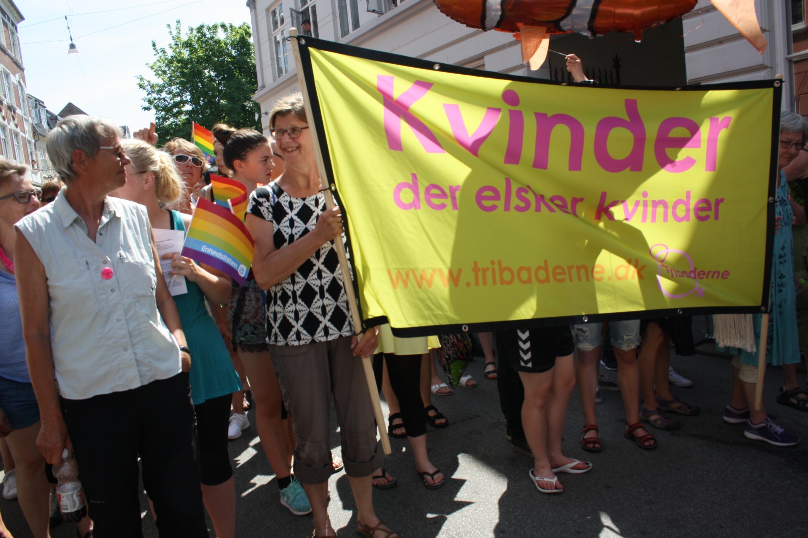 Tribaderne har repræsenteret homoseksuelle kvinder i  over 20 år // Foto: Emilie Schlie