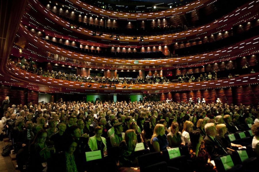 Operaen i København var fyldt til Fashion Summit i 2012 (Pressefoto).